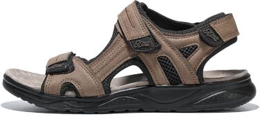 Чоловічі сандалі JOMIX на липучці, бежеві - літні відкриті шльопанці для трекінгу, розмір 44 EU