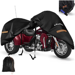 Водонепроникний чохол для триколісного мотоцикла Trike-274x149x149 см, 420D Oxford