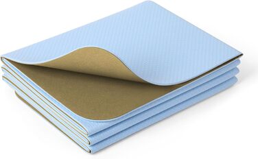 Йога мат Enssy для подорожей, складаний, компактний, 173 x 61 см, 0,4 см, з сумкою, легкий дизайн Pilates з корком, лотос, центр лінія 1