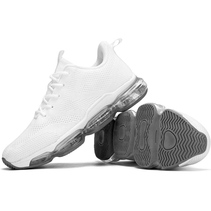 Чоловічі кросівки для бігу та спорту, неслизькі, стильні (41.5 EU, Z80 White)