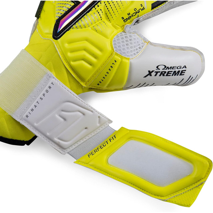 Воротарські рукавички Rinat Egotiko Stellar Alpha, розмір 44, жовті