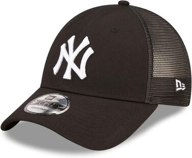 Кепка New Era New York Yankees MLB 9Forty Trucker Чорно-біла, Регульована, One-Size