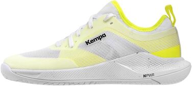 Жіночі спортивні кросівки Kempa Kourtfly, розмір 39 EU, білий, флуоресцентний жовтий