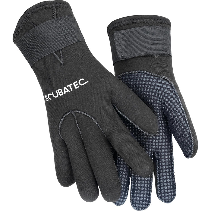 Рукавички для дайвінгу Scubatec, 5 мм, чорні, XL / 10 шт.