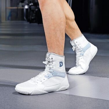 Чоловічі боксерські кросівки для боротьби, муай-тай, кікбоксингу та спарингу. Зручні та дихаючі боксерські черевики для тренувань та бойових мистецтв, розміри 36-46 (EU 40).