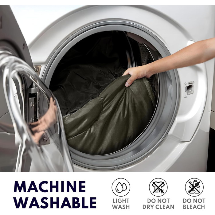 Спальний мішок XXL для дорослих, тепла погода, для кемпінгу, зими, походів, полювання, подорожей (2,4 кг, армійний зелений)