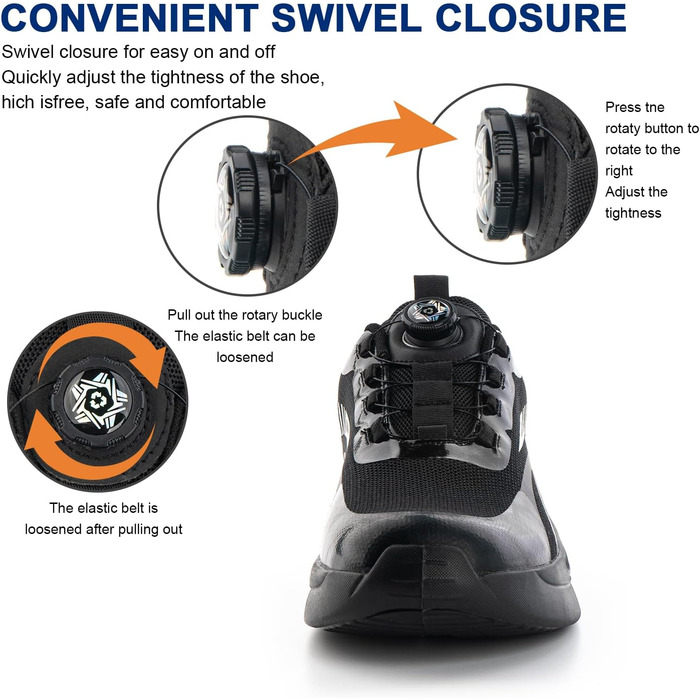 Чоловічі кросівки для бігу Hitmars: спортивні, дихаючі, з амортизацією, розмір 39-47 EU, чорний колір