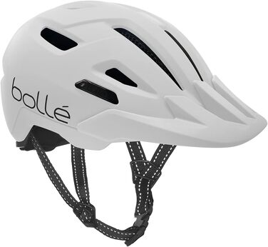 Велошолом Bollé STANCE CROSS з козирком, міський та гірський, білий, розмір M