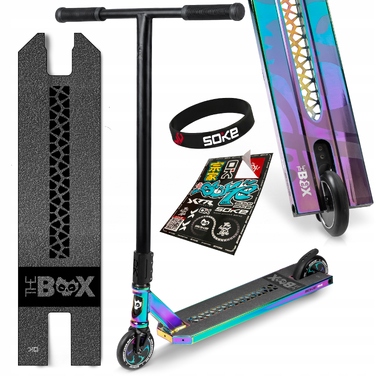 Трюковий самокат SOKE BOX kameleon SCS ABEC-9 HOLLOW CORE 110