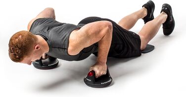 Упори для віджимань Perfect Fitness, 2 шт., чорні, фітнес-обладнання для дому