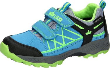 Кросівки Lico Griffin для легкої атлетики, блакитно-чорного кольору з акцентом лимонного, розмір EU 28