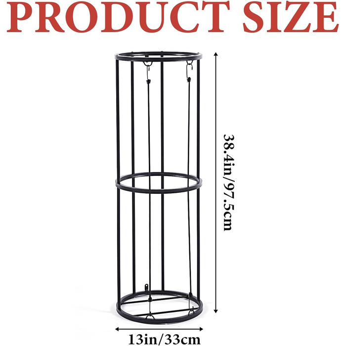 Стійка для зберігання м'ячів: футбольних, баскетбольних, волейбольних. Органайзер для спортивного інвентарю на стіну, чорний