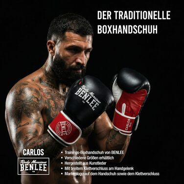 Боксерські рукавички BENLEE Carlos для тренувань та кікбоксингу, з амортизуючою піною та застібкою-липучкою, 12 oz, Рожеві