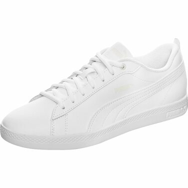 Жіночі шкіряні кросівки PUMA Smash v2 L білого кольору, розмір 38 EU