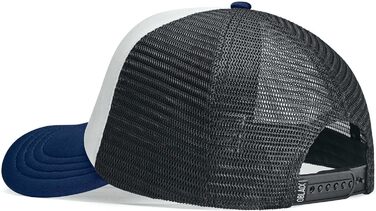 Чоловіча бейсболка-тракер Oblack Classic Total Black, темно-синя (Blue Navy), універсальний розмір