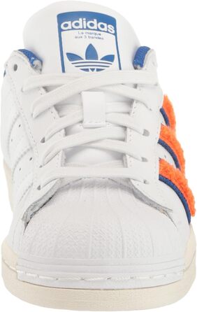 Кросівки Adidas ZX Flux Low - Білий, Оранжевий, Королівський Синій (42.5 EU, вузька колодка)