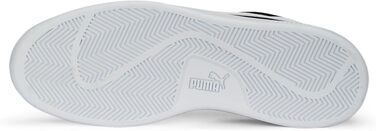 Чоловічі шкіряні кросівки Puma Smash 3.0 L чорні (Puma Black/White), розмір 43 EU