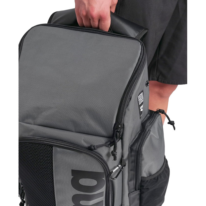 Рюкзак Arena Team Backpack 45 літрів: спортивний, для подорожей, плавання та відпочинку. З відділенням для мокрого одягу та посиленим дном.