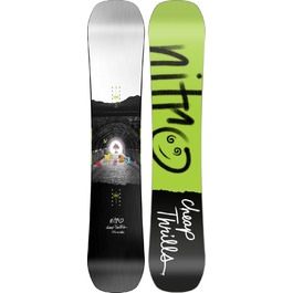 Сноуборд Nitro Cheap Thrills 23 для чоловіків, універсальний, фрістайл, Twin, Wide, 155 см, мультиколор