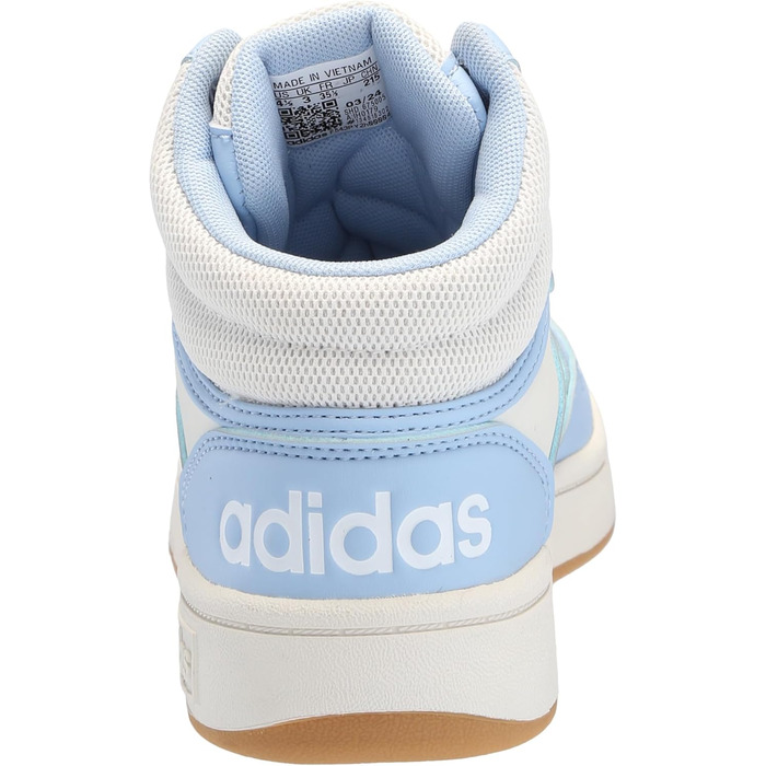 Кросівки Adidas Hoops 3 чоловічі білі, сірі, Cloud White, Gum (40 EU)