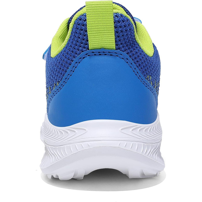 Дитячі кросівки для хлопчиків: спортивні, зала, біг, дихаючі, блакитні та жовті, 29 EU