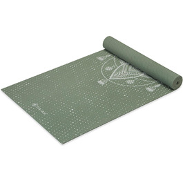 Килимок для йоги Gaiam Premium Print, антиковзкий, для фітнесу, пілатесу та всіх видів йоги