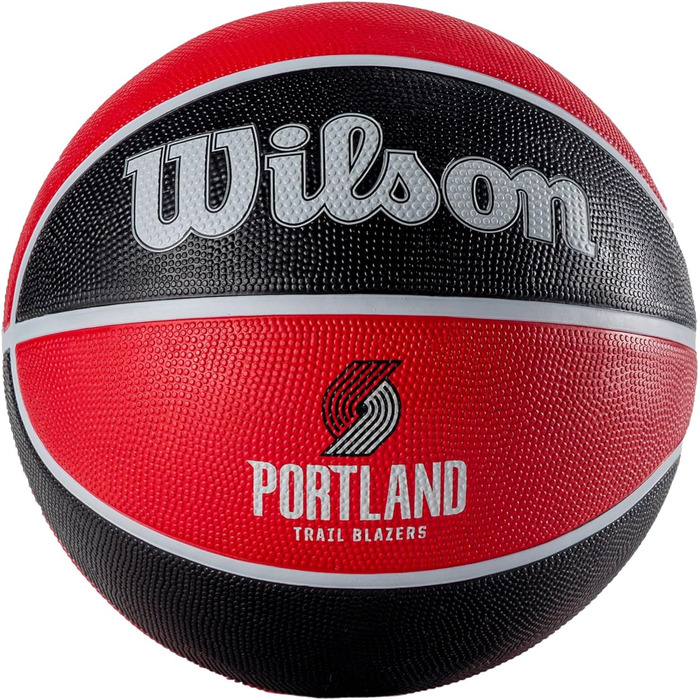 Баскетбольний м'яч Wilson NBA Team Tribute Portland Trail Blazers, розмір 7, для дорослих, універсальний