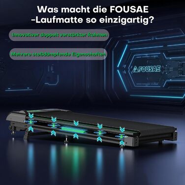 Walking Pad - біговий доріжки для дому з регулюванням нахилу до 9%, потужність 2.5HP, LED-дисплей, пульт дистанційного керування, 12 програм, подвійне амортизація, до 150 кг, чорно-зелений