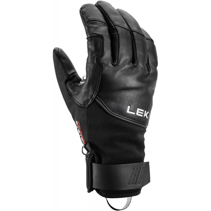Лижні рукавички LEKI Pegas Lite 3D, чоловічі, чорні, мембрана, утеплені