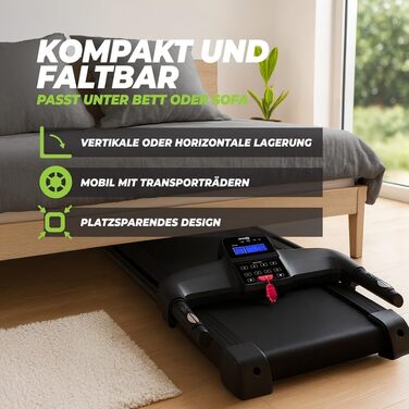 Біговий тренажер VirtuFit TR-50i: складаний, для дому, до 120 кг, з нахилом