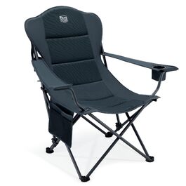 Складний крісло-шезлонг для кемпінгу Timber Ridge - 180 кг, 3 положення, широке сидіння 62 см, з підстаканником