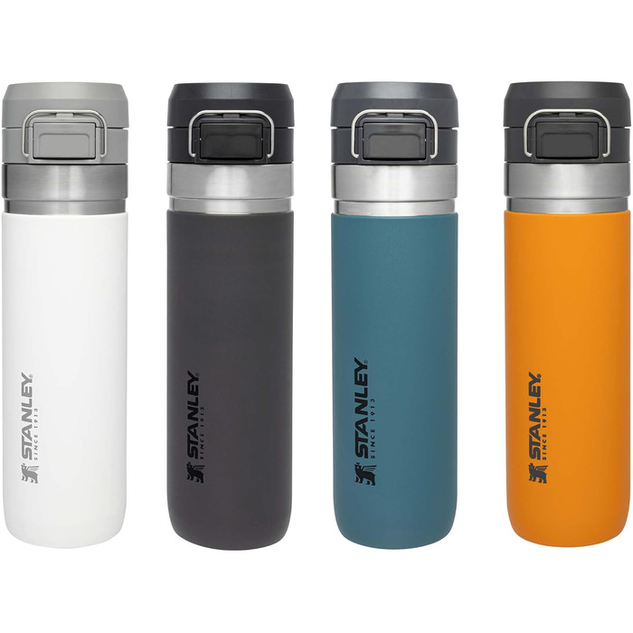 Термос-пляшка Stanley Quick Flip з нержавіючої сталі, 7+ годин холодної води, BPA-free, герметична, для води, зручна для подорожей, підходить для миття в посудомийці