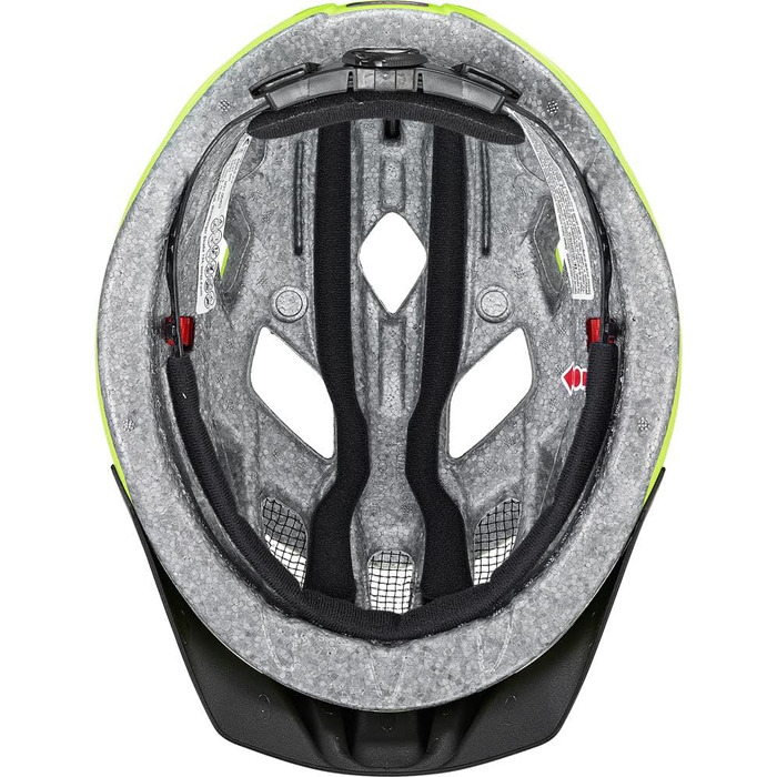 Велосипедний шолом Uvex Touring CC для дорослих, регульований розмір 52-57 см, неоново-жовтий, з можливістю встановлення LED-світла