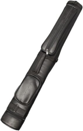 Чохол для кия Billard з 4 відділеннями: легкий, захисний, з PU-шкіри, овальний