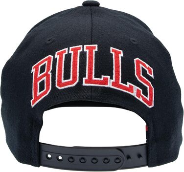 Кепка Mitchell & Ness NBA Classic Red Eazy Snapback з логотипом Bulls, червона, регульована