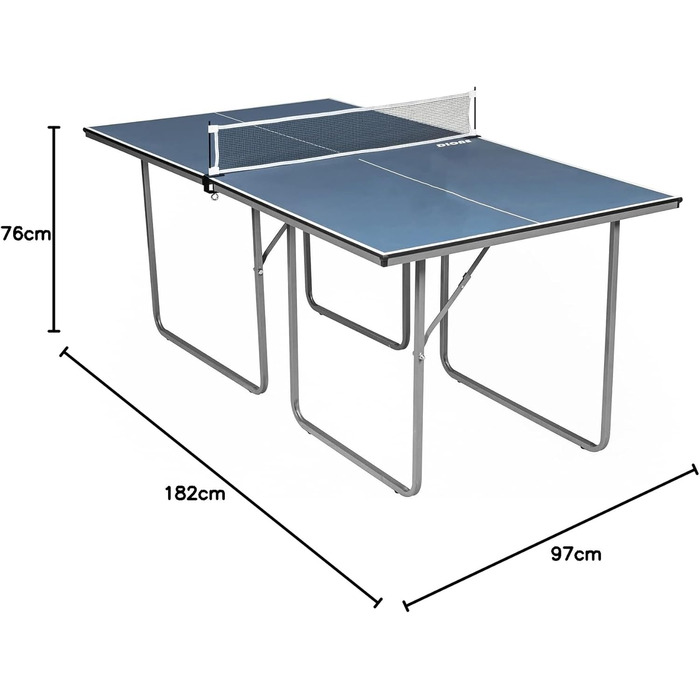 Турнірний стіл для пінг-понгу Dione Mini 182x97 см (Indoor)