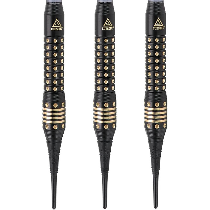 Дартс набір CUESOUL Black Scorpion Deluxe, 16 г, з футляром