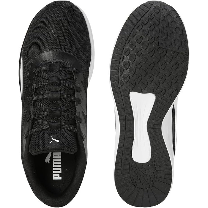 Кросівки для бігу Puma Night Runner V3Road (39 EU, чорний/білий)