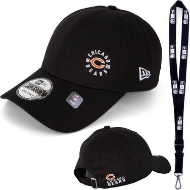 Кепка New Era NFL/MLB/NBA Flawless - Бейсболка з логотипом команди - Аксесуар - Лімітована серія, універсальний розмір (Chicago Bears)