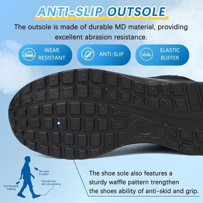 Жіночі кросівки для бігу та фітнесу: зручні, дихаючі, з амортизацією, чорно-білі (39 EU)