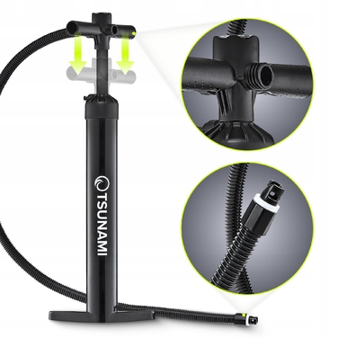 Надувна SUP-дошка Tsunami, 350 см, багатоколірна, однокамерна