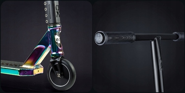Трюковий самокат SOKE BOX kameleon SCS ABEC-9 HOLLOW CORE 110