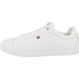 Чоловічі шкіряні кросівки Tommy Hilfiger Low Icon Court Leather Flag Essential, білі, розмір 44 EU