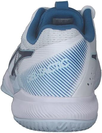 Жіноче спортивне взуття ASICS Gel-Tactic для гандболу, блакитно-біле, 400 (37 EU, White Indigo Blue)
