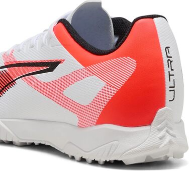 Кросівки футбольні PUMA Ultra 5 Play Tt (39 EU, Білий/Чорний/Червоний)