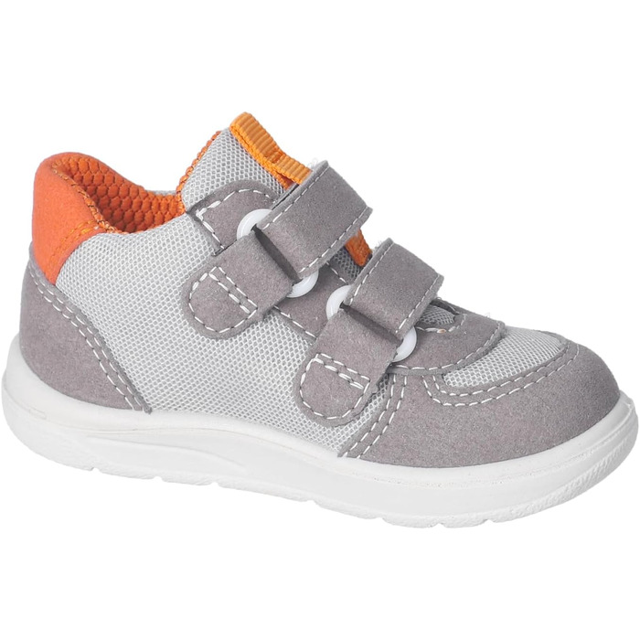 Чобітки RICOSTA для дівчаток та хлопчиків SAM, дитячі черевики для перших кроків, ширина: середня, змінна устілка, веганські, 26 EU, графіт, світло-сірий 460