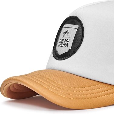 Чоловіча бейсболка-тракер Oblack Classic Total Black, універсальний розмір, бежева