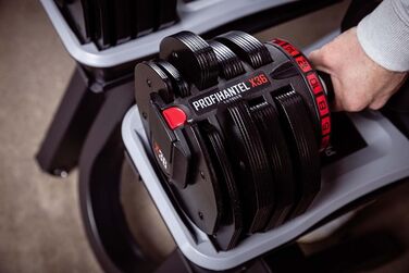 Професійний набір гантелей Profihantel X36 з регулюванням ваги | 2-36 кг | Зручна система кріплення | Комплект з підставками