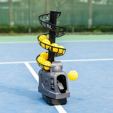 Pickleball машина з авто-гойдалки: регулювання кута та швидкості, портативна для гри в приміщенні та на вулиці