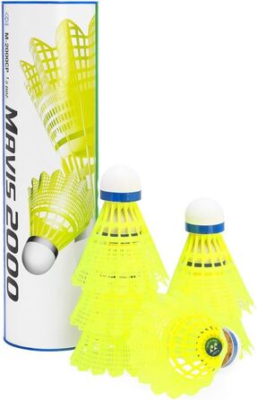 Бадмінтонні волани YONEX Mavis 2000 Nylon - жовті
